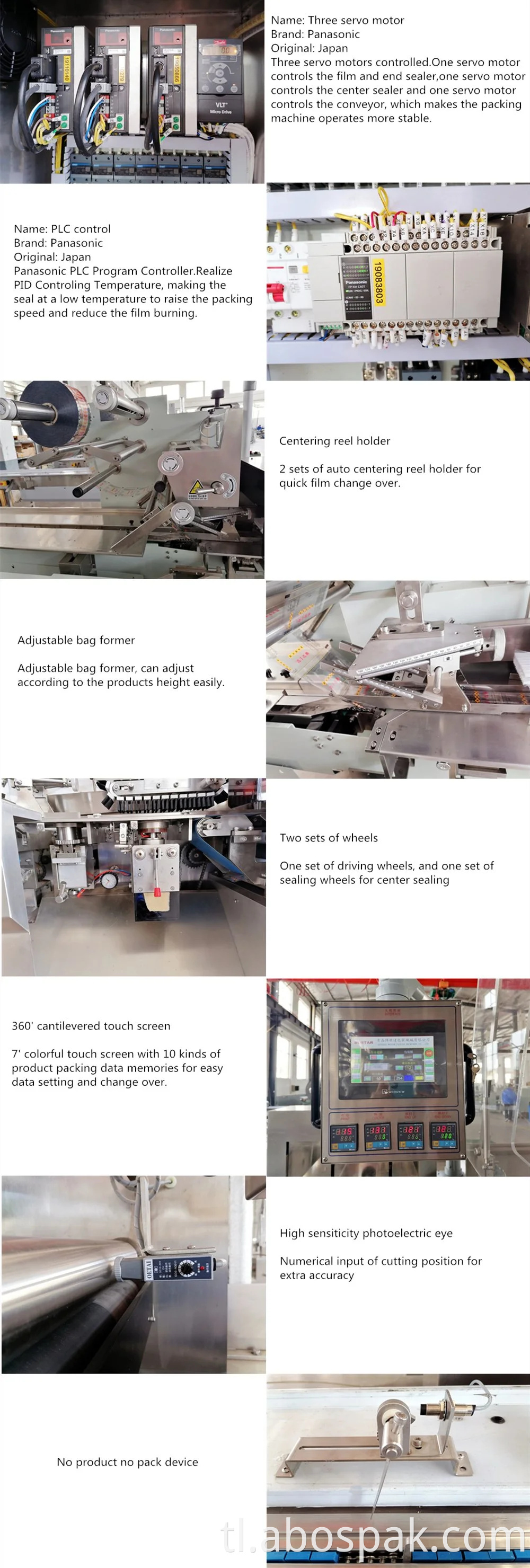 Frozen Dumpling Food na may Pallet Tray Automatic Box Motion Gusset Labeling Sealing Packing Wrapping Machinery